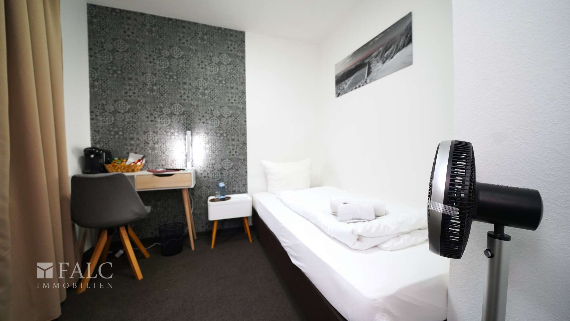 Einzelzimmer Hotelanlage
